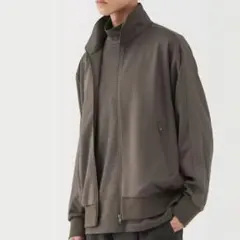 新品/Sサイズ Muji Laboトラックジャケット ブラウン 無印良品