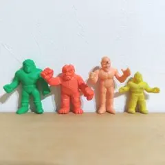 【キン肉マン】消しゴム 4体セット