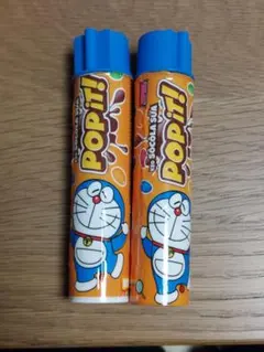 【現地物】【中身なし】ベトナム　ドラえもんお菓子　入れ物のみ2本のサムネイル