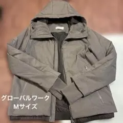 GLOBAL WORK グレー ダウンジャケット