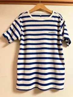 mont-bell ボーダー半袖Tシャツ