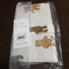 ジェラートピケ ベア柄おむつシート