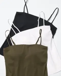 ユニクロ　エアリズムコットンブラチューブトップ　黒白　２枚