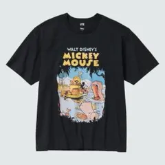 WALT DISNEY ミッキーマウス Tシャツ ブラック