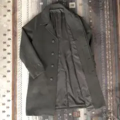 【未使用】UNIQLO ユニクロ シングルブレストコート　L　茶