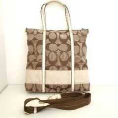【美品】COACHトートバッグ