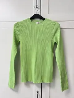 新品未使用 C(シー) OPAQUE.CLIP リブニット　S