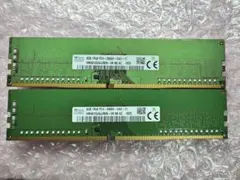 高性能DDR4メモリー、8GB、PC4-2666V ECC サーバー用 - メルカリ