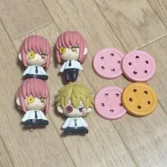 チェンソーマン　ガチャ ぬいかけ　フィギュア マキマ デンジ お座り