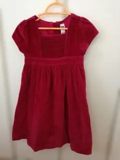 baby GAP 赤 半袖ワンピース 110