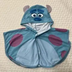 モンスターキャラクター フード付きポンチョ　100〜120