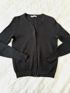 レディース　ザラ　ZARA ニット カーディガン ネイビー　長袖