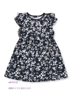 お値下げ⭐︎美品⭐︎BeBe 花柄 半袖ワンピース 150