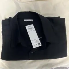 【新品・タグ付き】GU イージーケア　シアーオーバーサイズシャツ(長袖)