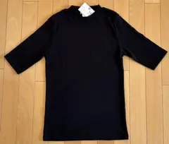 【新品】★CINEMA CLUB★5分袖ハイネックＴ★