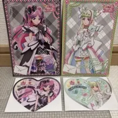 かっぱ寿司　プリキュア　ハートクリアコースター　未開封　ポストカード　レア