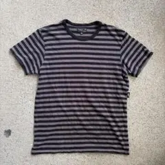 10s agnès b. homme ボーダー Tシャツ グレー×ブラック - メルカリ