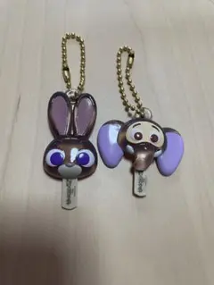 ズートピア アイスキャンディー型チャーム 2種セット　ガチャガチャ