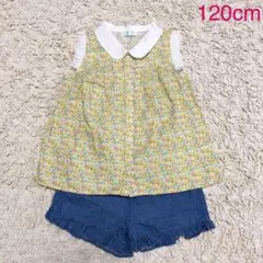 プティマイン デニム ショートパンツ 120