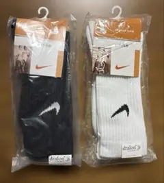 新品未開封品 NIKE ナイキ ソックス SWOOSH CREW 2足セットのサムネイル