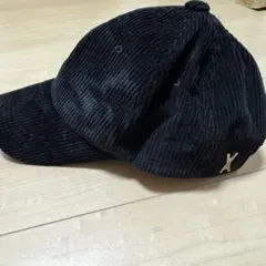 VARZAR ベロアキャップ　未使用　ブラック