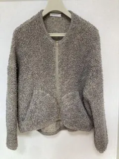 MACPHEE グレー ボアジャケット