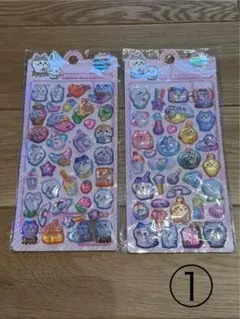 【2枚】ちいかわ ウォーターシールセット①