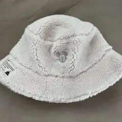 東京ディズニーリゾート もこもこ バケットハット バケハ 白