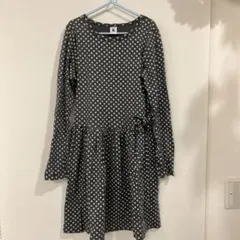 〈美品〉プチバトー　ワンピース（ドット）　12ans／152cm