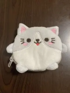 猫型ふわふわポーチ　クレーンゲーム