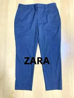 ZARAザラ　グレンチェックパンツ