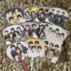 嵐　ミニうちわ　集合　セット