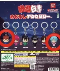 幽遊白書　めじるしアクセサリー　桑原和真　ぼたん　2個セット