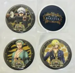 麦わらストア 1周年記念 限定 コースター バラティエ ゾロ サンジ ロー