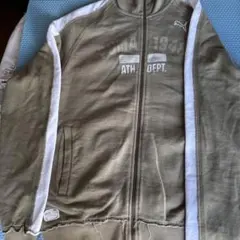 Puma オリーブグリーン ジップアップジャケット