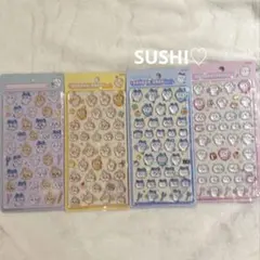 【正規品】ボンボンドロップシール　ちいかわ　第一弾　4種　コンプリートセット