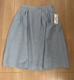 NATURAL BEAUTY BASIC フレアスカート ブルーのサムネイル