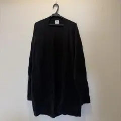 ZARA ブラック ロングカーディガン M