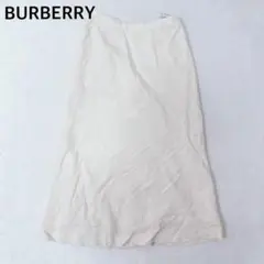 BURBERRY バーバリーロンドン シルク混スカート M タイト　ロングのサムネイル