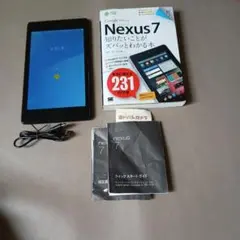 ジャンクASUS Nexus 7 本体 32GBモデル 付属品・解説本付きのサムネイル
