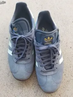 使用8回～程度 ガゼル スエード GAZELLE COURT GREEN GUM