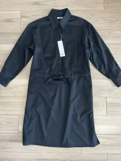新品　ユニクロユー　UNIQLO U ワンピース　L ブラック