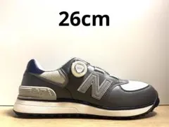 未使用 26cm 2E ニューバランスゴルフシューズUG574BJ4 グレー - メルカリ