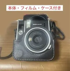instax mini 40 インスタントカメラ 本体・フィルム・ケース付き