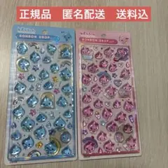BONBON DROPシールセット（青・ピンク）　しずくちゃん