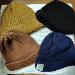 ニット帽　少々お値下げ可