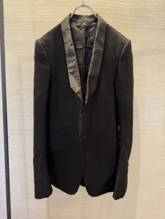 【美品】リックオウエンス コットンモヘア テーラードジャケット イタリア製 黒M 楽天市場】rick owens 中古 テーラードの通販