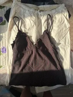 24AW/未使用近】ラインヴァンド プリーツトップス オーガンジー 白 F