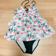 未使用✨水着 レディース 体型カバー ワンピース オールインワン M