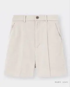 【GU】ヘリンボーン ショートパンツ